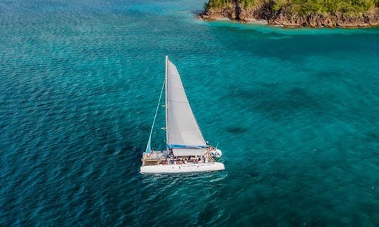 Charter 57' Cata Kreyol Cruising Catamaran in Gros-Morne, Martinique