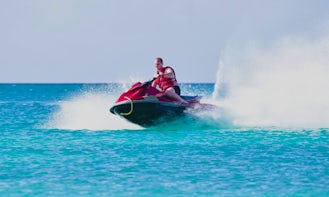Adrenaline ride on a Jet Ski in Caicos Islands, Turks and Caicos Islands