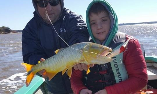 Enjoy Fishing in Concordia, Argentina on Jon Boat