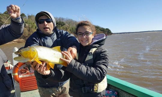 Enjoy Fishing in Concordia, Argentina on Jon Boat