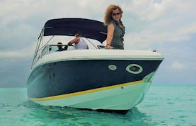 A 8-Guests Cobalt boat 252  Bowrider for Charter in George Town, Cayman Islands