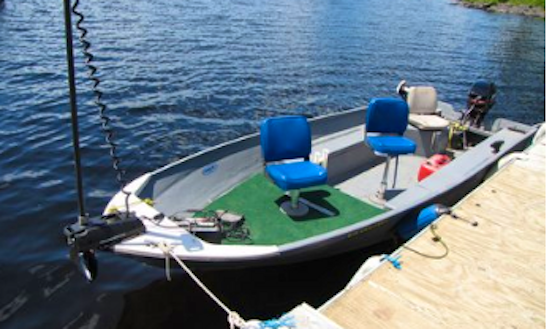 18' Mpl Fiberglass Pro-fishing Boat Rental In Round Lake Centre, Canada