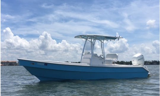 Caribe Pro Center Consoleでコイバ島とパナマのハンニバルバンクスで釣りをお楽しみください