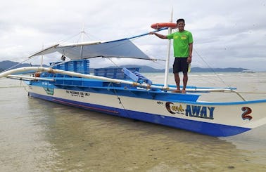 Classic Boat Trip for 12 People in Puerto Princesa, Philippines