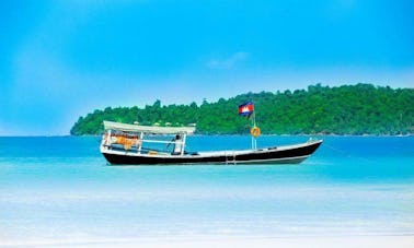 Charter a Traditional Boat in Koh Rong Sanloem, Cambodia