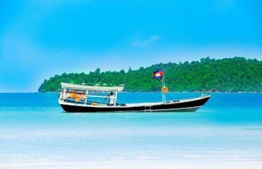 Charter a Traditional Boat in Koh Rong Sanloem, Cambodia