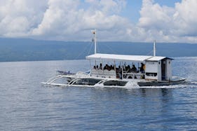 Charter a 20 Person Pontoon in Bais City, Philippines