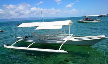 6 Person Pontoon Charter in Bais City, Philippines
