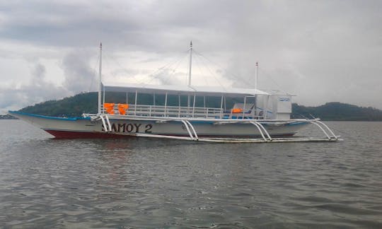 Charter Our Paraw "Samoy 2" For the Day in Bais City, Philippines
