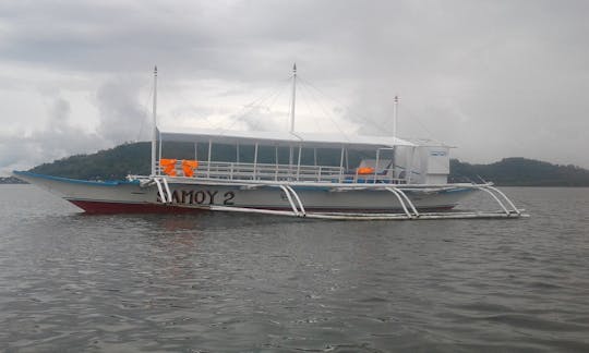 Charter Our Paraw "Samoy 2" For the Day in Bais City, Philippines