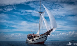 Wisesa 98' Dive Cruises in Sorong Raja Ampat and Labuan bajo Komodo Islands in Indonesia on our nice wooden Boat