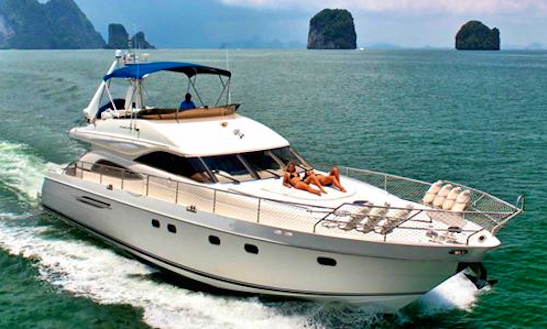 Charter 65' Princess Power Mega Yacht In Ko Samui, Thailand