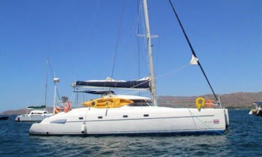 Aluguel de catamarã de cruzeiro na Bahia de 46 pés em Potrero, Costa Rica