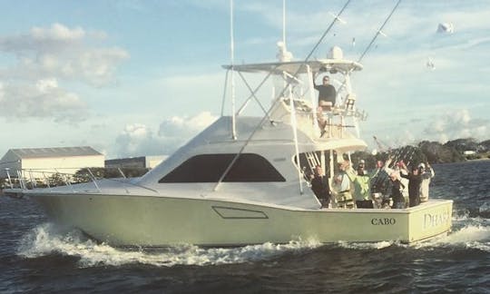 Enjoy Fishing in Punta Cana, Dominican Republic on 43' Cabo Sport Fisherman