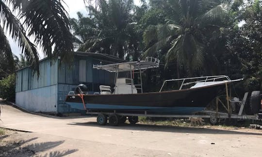 Enjoy Fishing in Kota Bharu, Malaysia on Center Console