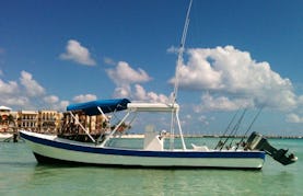 4 to 6 hours Center Console Rental in Playa del Carmen, Mexico