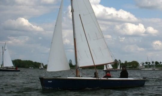 Enjoy Belgian Limburg on the Falcon Open Sailboat with motor