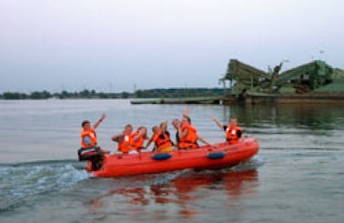 Rent the 12ft Secu Motor Boat in Kinrooi, Belgium