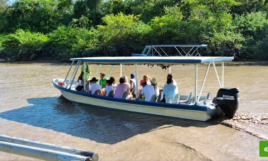 River Boat Tour In  Costa Rica