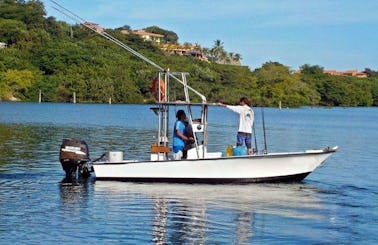 22' Panga Center Console for Fishing, Flamingo, Costa Rica