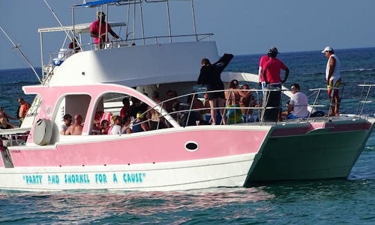 Charter 47' Power Catamaran in Punta Cana, Dominican Republic