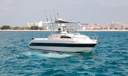 Family Cruising Silver Craft Boat Rental in Dubai, United Arab Emirates