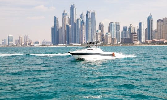 Family Cruising Silver Craft Boat Rental in Dubai, United Arab Emirates