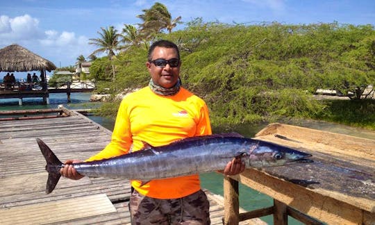 Fishing Trip in Oranjestad, Aruba on Center Console for 6 People