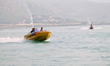 Rent this Yellow Speed Boat in Khyber Pakhtunkhwa, Pakistan