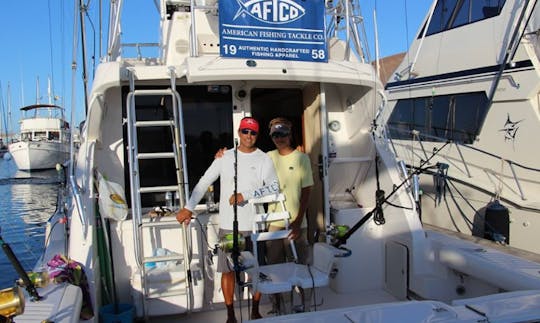 Viagem de pesca em Playa Blanca, Espanha no Sport Fisherman