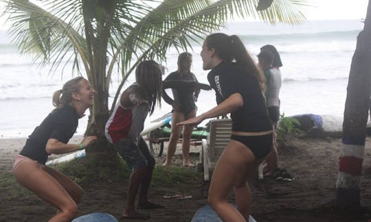 Try a Group Surfing Lesson in Jacó, Costa Rica