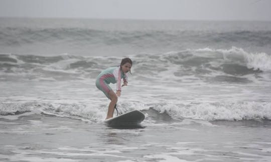 Try a Group Surfing Lesson in Jacó, Costa Rica