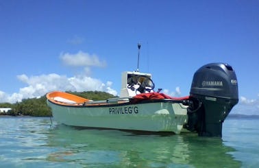 Rent a Boat Tour for 4 Person in Le François, Martinique