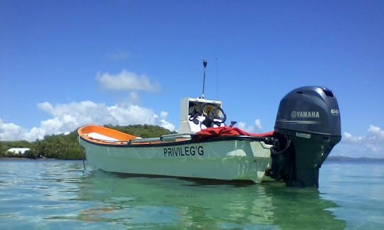 Rent a Boat Tour for 4 Person in Le François, Martinique