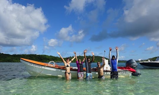 Alquile un recorrido en barco para 4 personas en Le François, Martinica