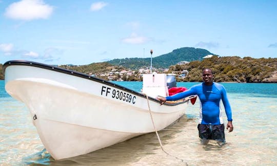 Rent a Boat Tour for 4 Person in Le François, Martinique