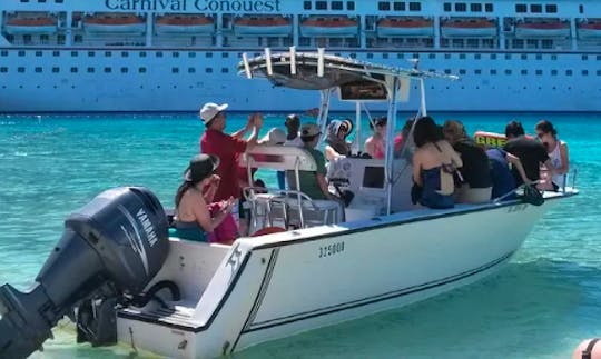 True fishing experience in Cockburn Town, Turks and Caicos Islands on Center Console