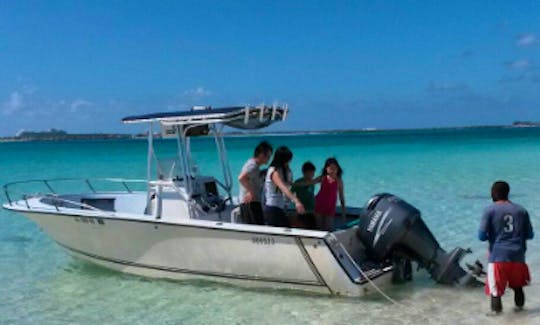 True fishing experience in Cockburn Town, Turks and Caicos Islands on Center Console
