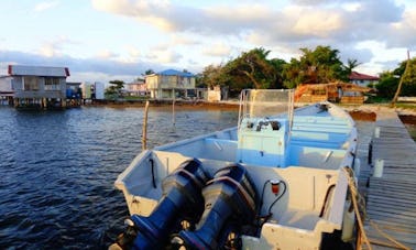 Deck Boat Rental in Roatan, Islas de la Bahia, Honduras