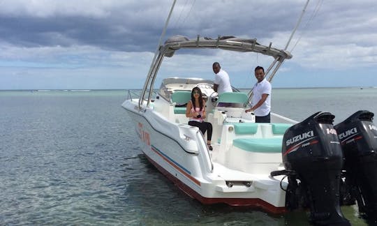 Enjoy Fishing in Flic en Flac, Mauritius on Cuddy Cabin!