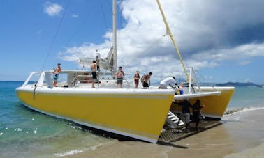 Croisières en catamaran à voile à Saint-Kitts-Nevis