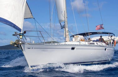 Captained Charter on 50' Sailing Yacht in Charlotte Amalie, USVI