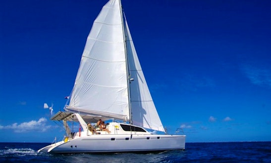47' Cruising Catamaran Leopard “mojito” Charter In Sint Maarten