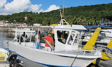 Location de bateaux à passagers à Deshaies