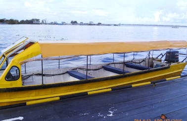 10-People Passenger Boat Rental in Iquitos, Peru