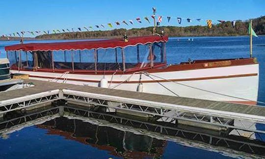 2 hours Cruise on 50ft “General Schuyler” Fantail Launch Classic Yacht In Saratoga Springs, New York