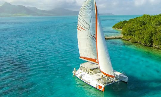 Charter 45' Voyage DC Cruising Catamaran in Mahebourg, Mauritius