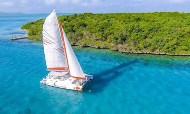 Charter 45' Voyage DC Cruising Catamaran in Mahebourg, Mauritius