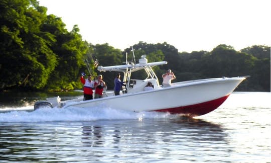 Enjoy Fishing in Chicá, Panamá on 34' Palmetto Center Console