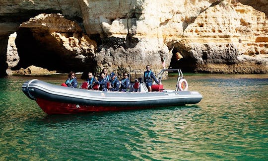 Excursions avec les dauphins et les grottes à Albufeira, Portugal